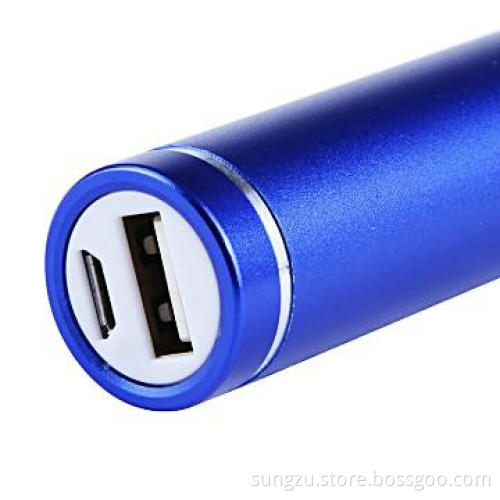 2013 new product Multicolored Aluminium tube portable power bank